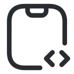 Mobile Programming SVG Icon